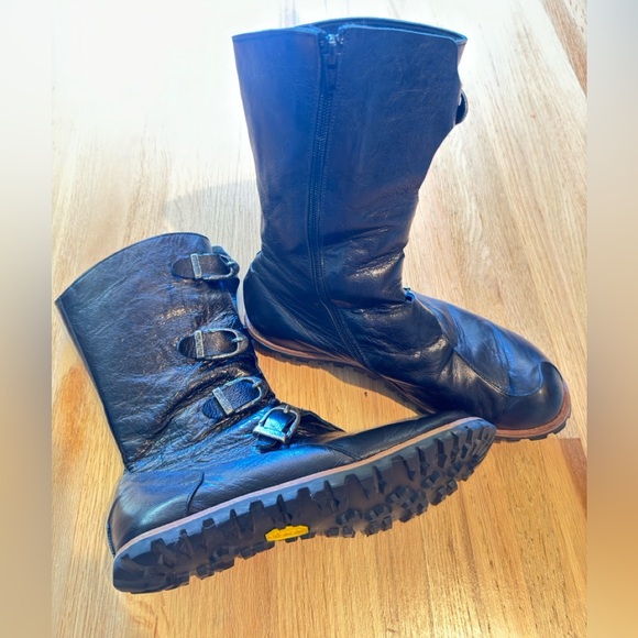 CYDWOQ Aegean V size 42 w black buckle boots - Picture 4 of 7